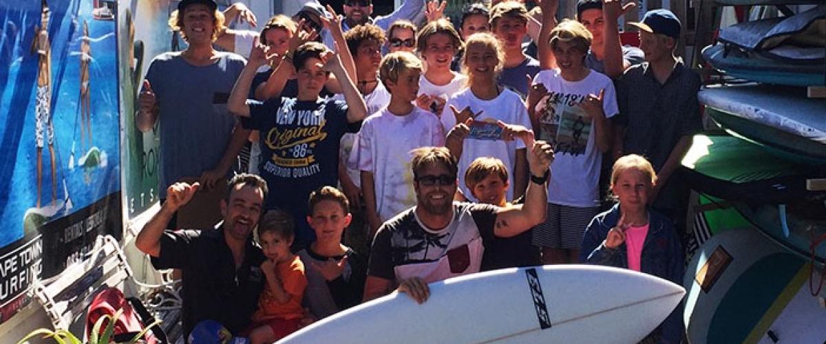 WIN a free custom ELS surfboard with CAPE TOWN SURFING